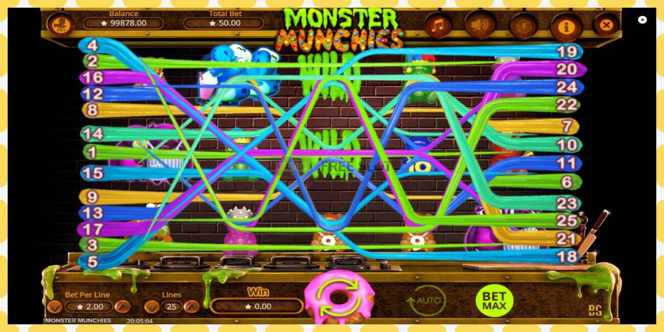 Demo slot Monster Munchies free and without registration, picture - 1