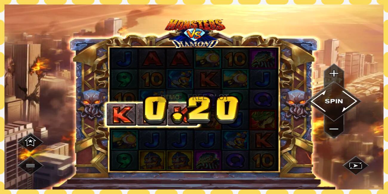 Demo slot Monsters VS Diamond free and without registration, picture - 1