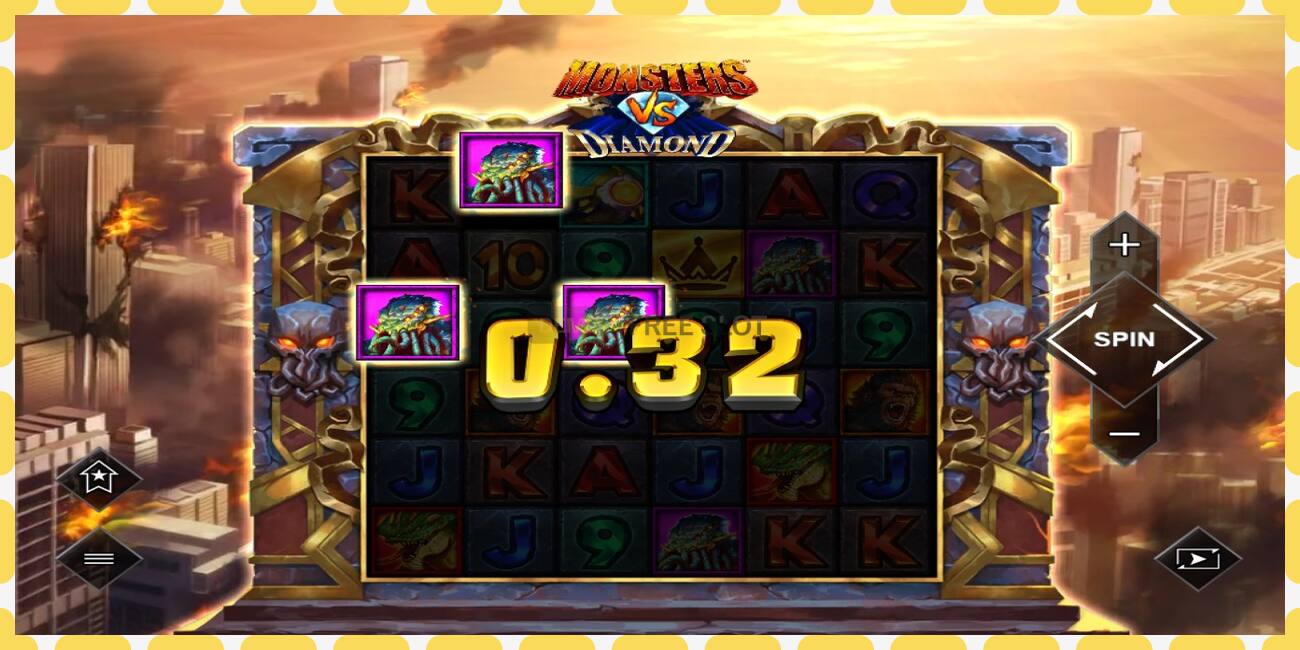 Demo slot Monsters VS Diamond free and without registration, picture - 1