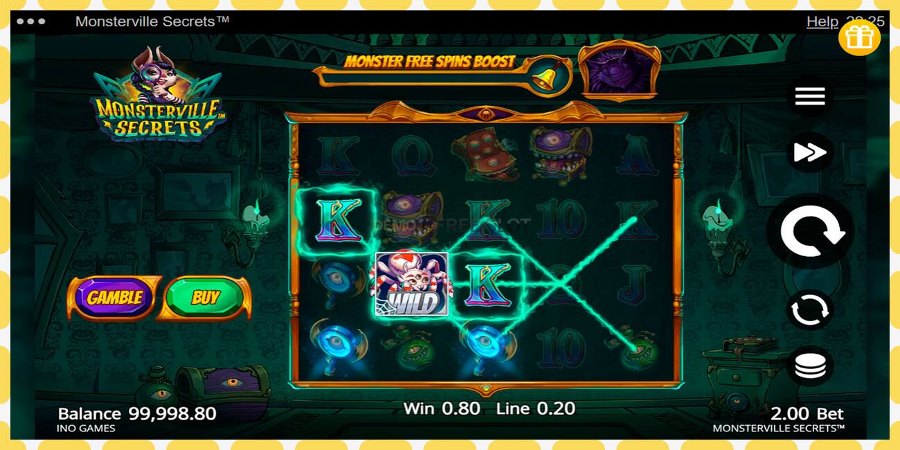 Demo slot Monsterville Secrets free and without registration, picture - 1