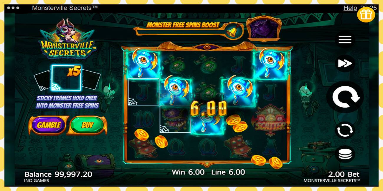 Demo slot Monsterville Secrets free and without registration, picture - 1