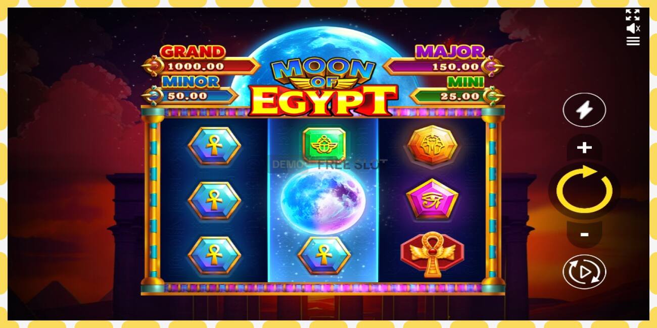 Demo slot Moon of Egypt free and without registration, picture - 1