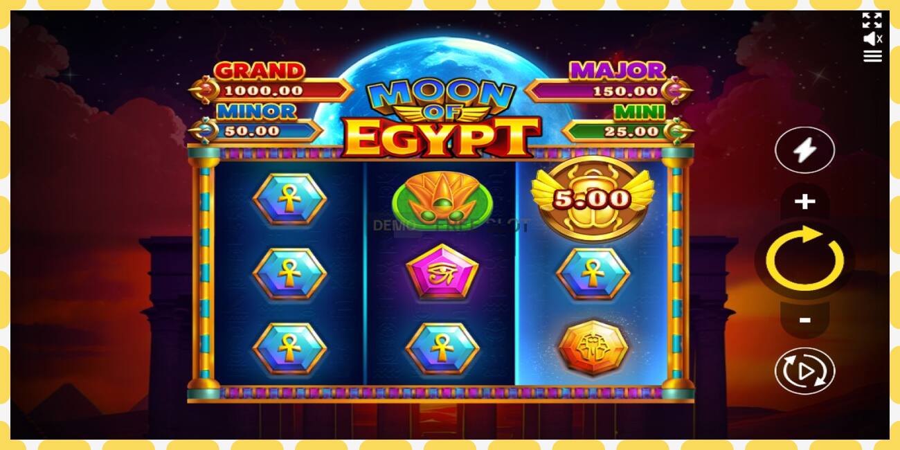 Demo slot Moon of Egypt free and without registration, picture - 1