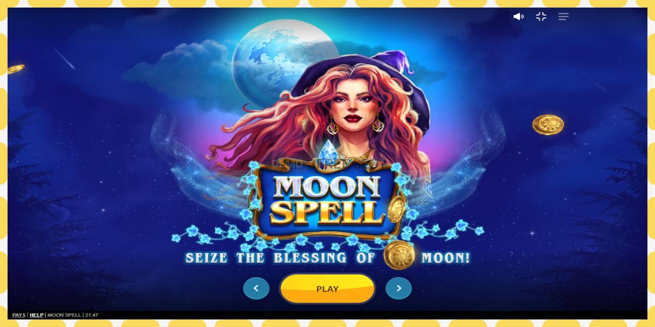 រន្ធដោតសាកល្បង Moon Spell ឥតគិតថ្លៃនិងដោយគ្មានការចុះឈ្មោះ, រូបភាព - ១