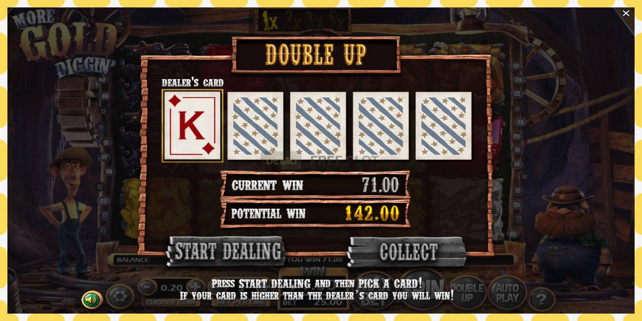 Demo slot More Gold Diggin free and without registration, picture - 1