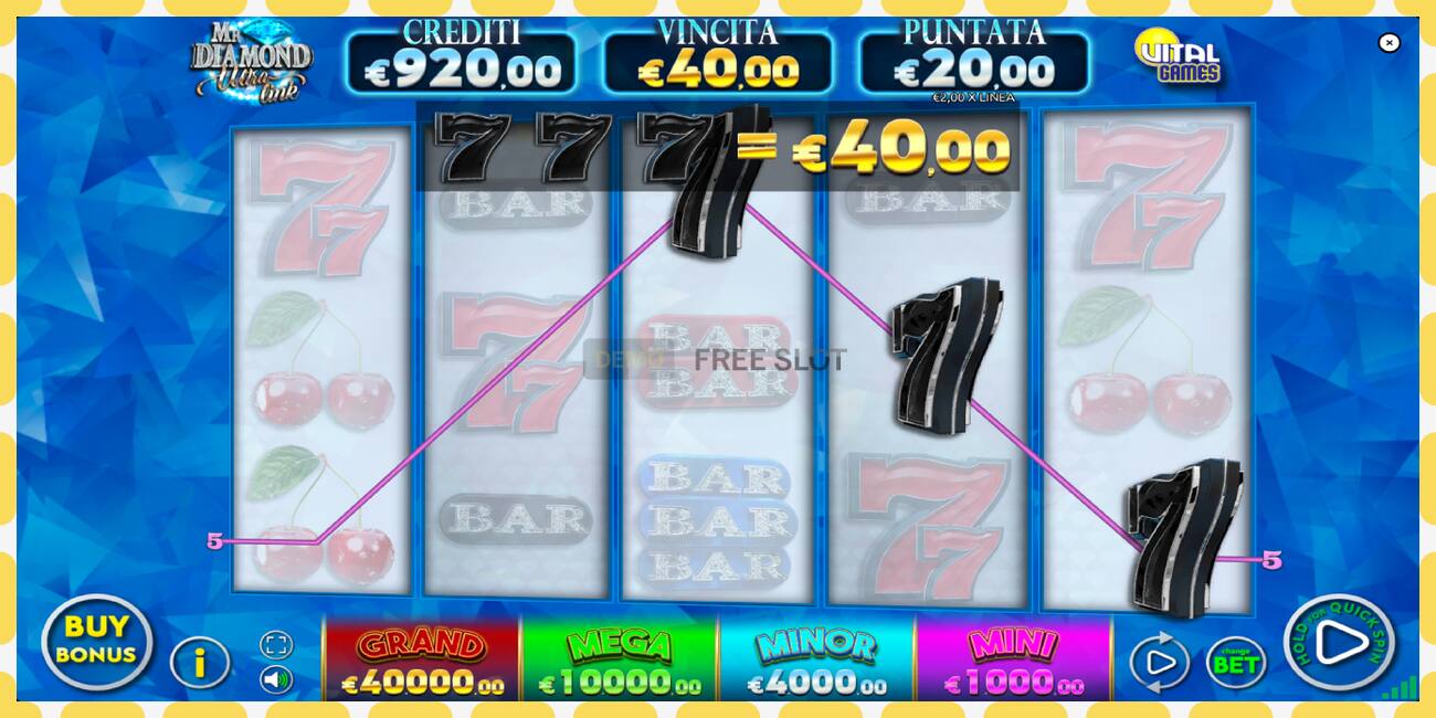 Slot dimostrativo Mr. Diamond Ultra Link gratuito e senza registrazione, immagine - 1