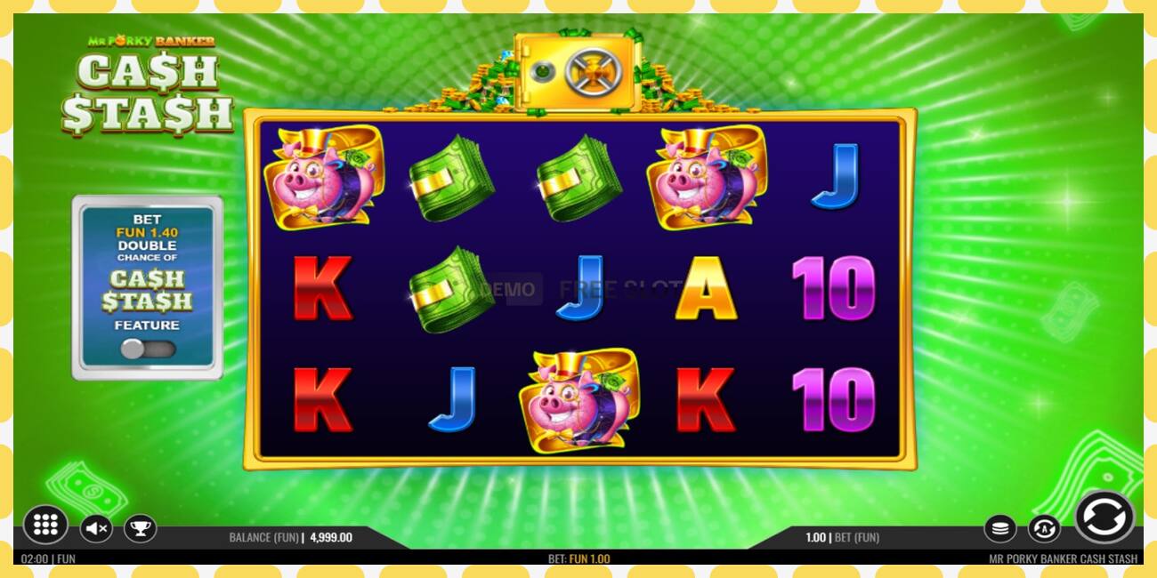 Slot de demonstração Mr Porky Banker Cash Stash grátis e sem registro, foto - 1