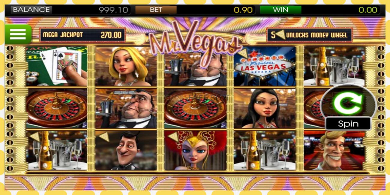 Demo slot Mr. Vegas free and without registration, picture - 1