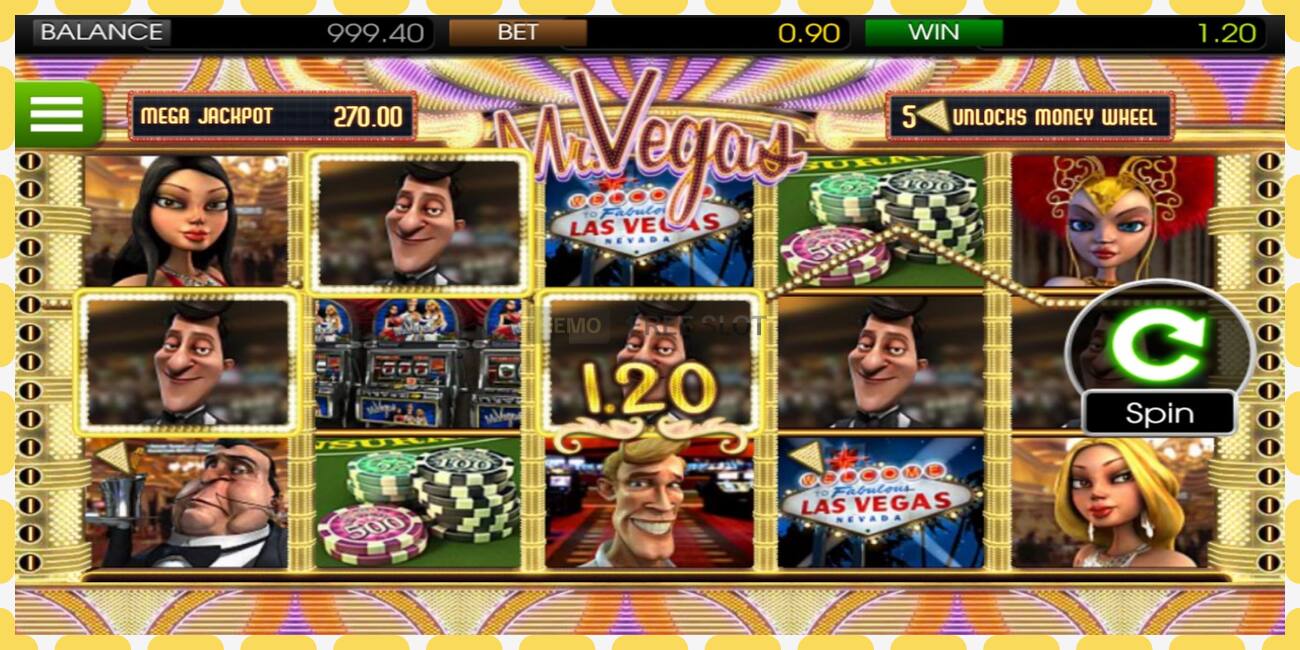 Demo slot Mr. Vegas free and without registration, picture - 1