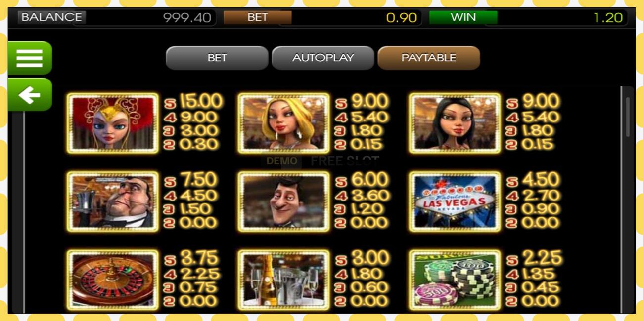 Demo slot Mr. Vegas free and without registration, picture - 1