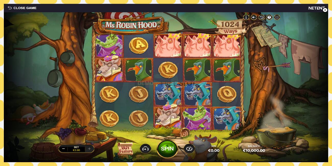 Demo slot Ms Robin Hood free and without registration, picture - 1