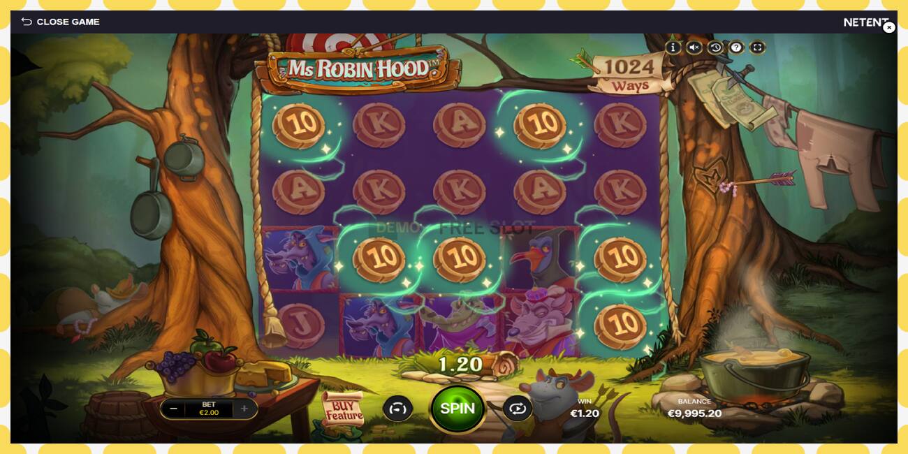 Demo slot Ms Robin Hood free and without registration, picture - 1