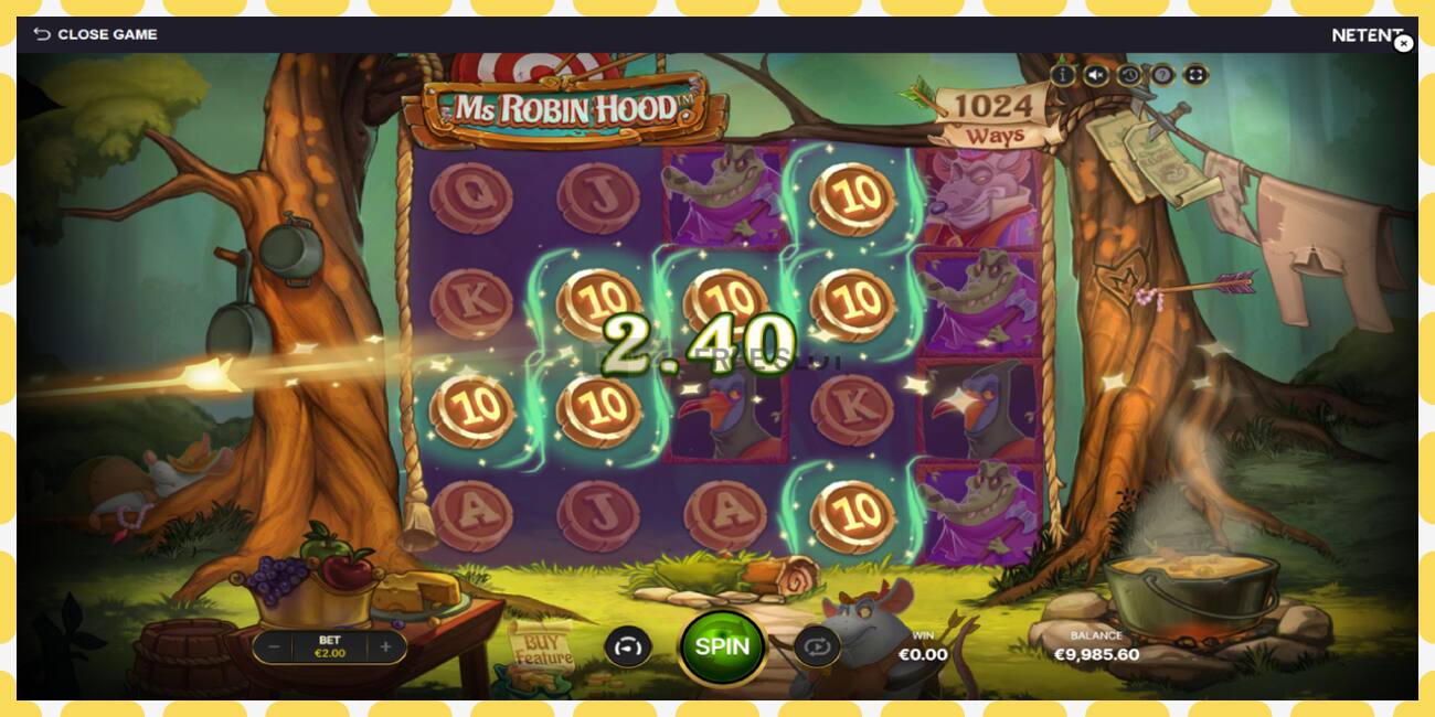 Demo slot Ms Robin Hood free and without registration, picture - 1