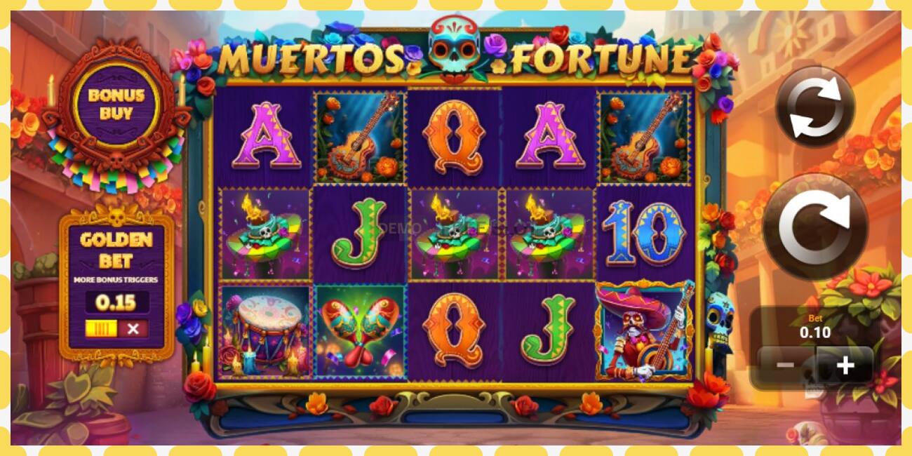 Demo slot Muertos Fortune free and without registration, picture - 1