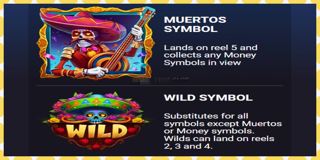 Demo slot Muertos Fortune free and without registration, picture - 1