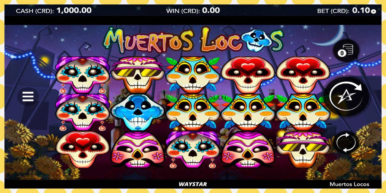 Demo slot Muertos Locos free and without registration, picture - 1