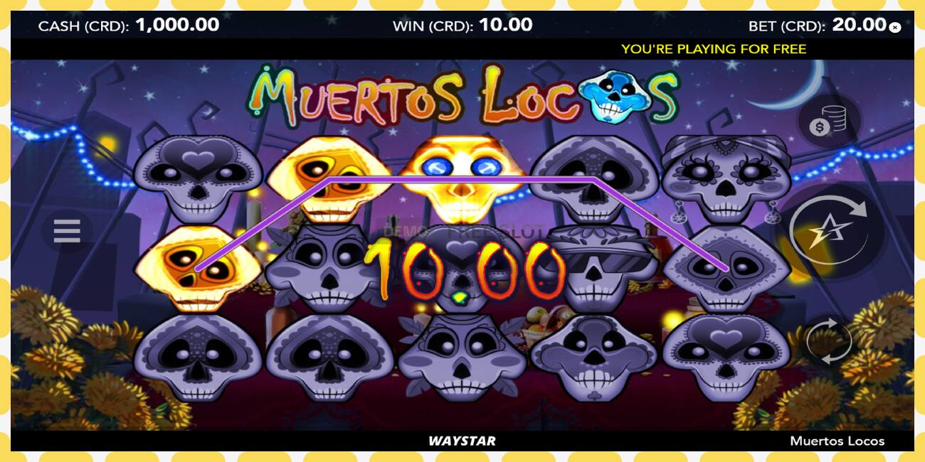 Demo slot Muertos Locos free and without registration, picture - 1