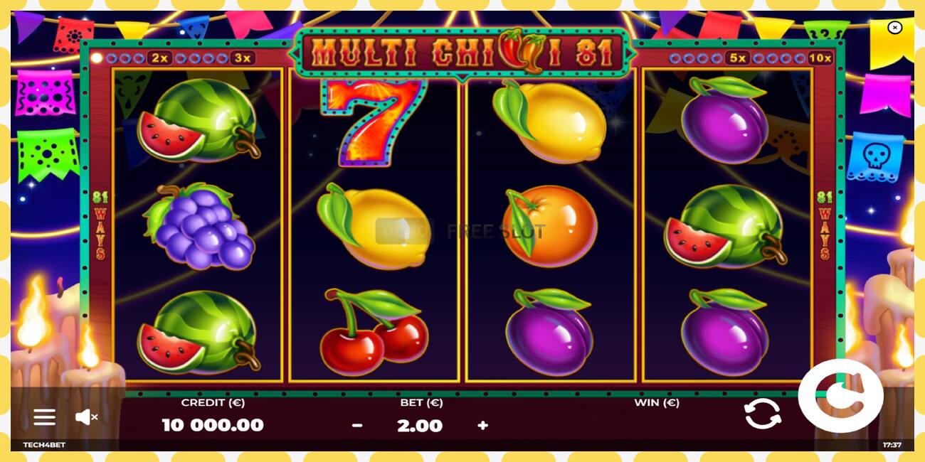 Demo slot Multi Chilli 81 free and without registration, picture - 1