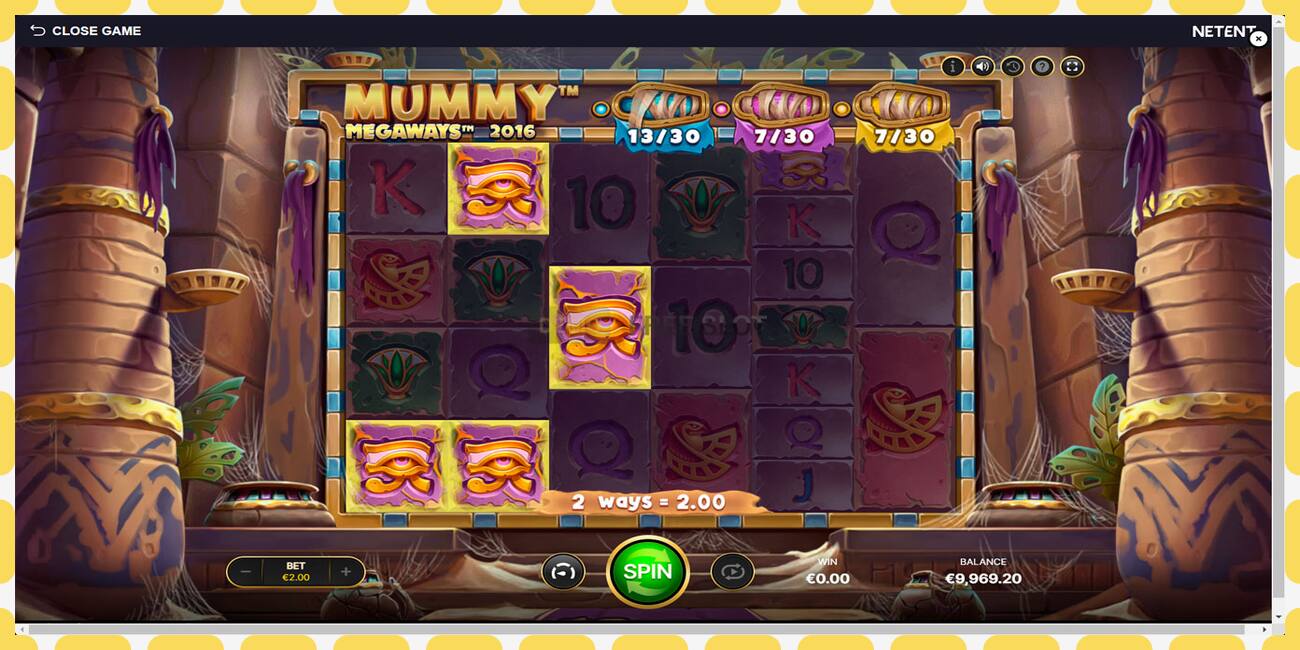 Demo slot Mummy Megaways free and without registration, picture - 1