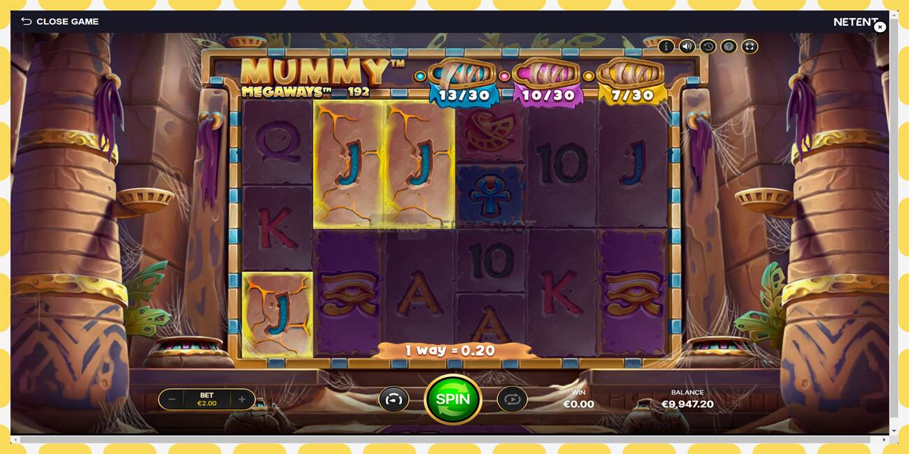 Demo slot Mummy Megaways free and without registration, picture - 1