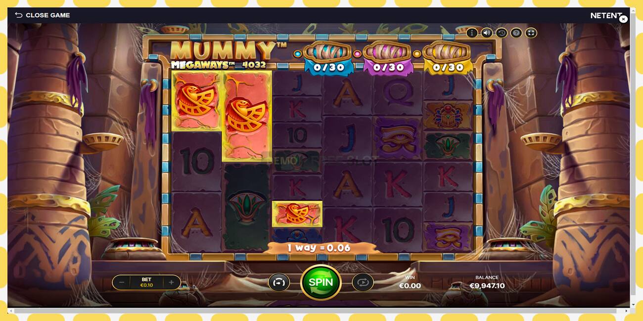 Demo slot Mummy Megaways free and without registration, picture - 1