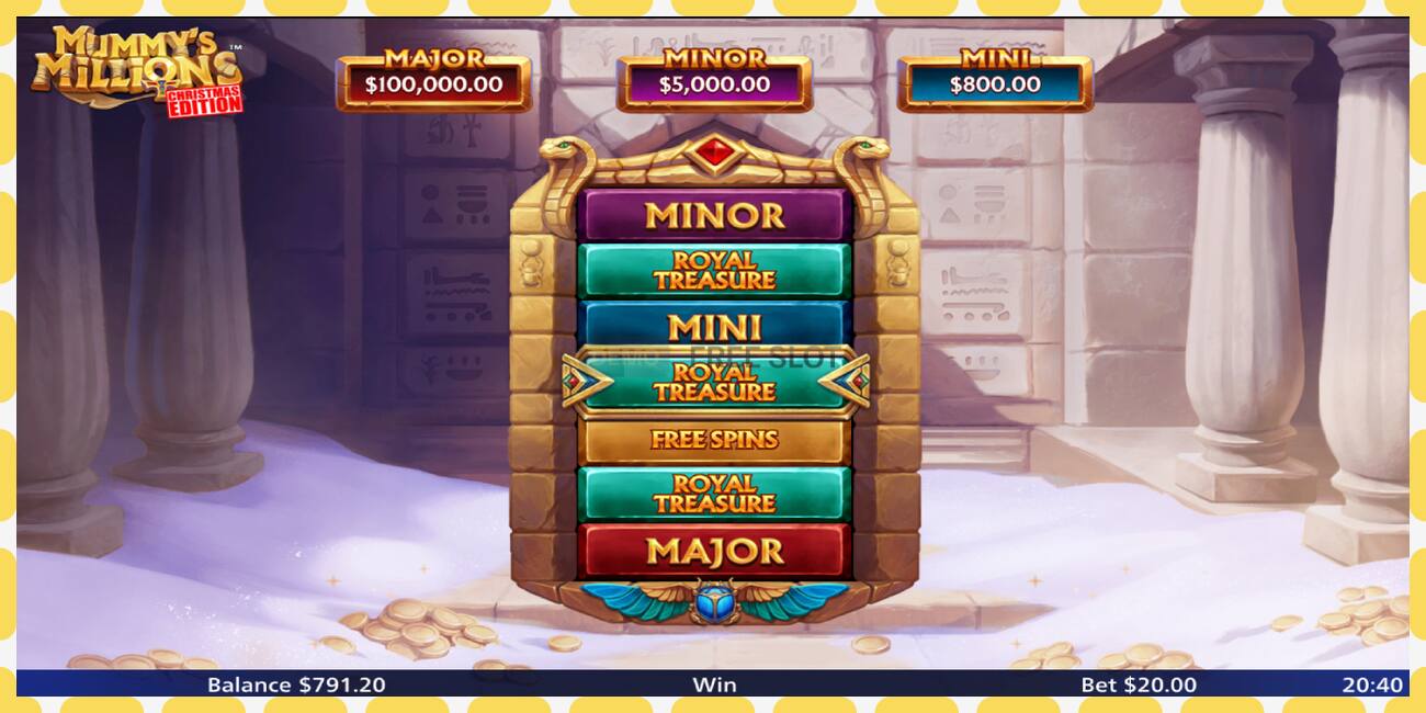 Demo slot Mummys Millions free and without registration, picture - 1