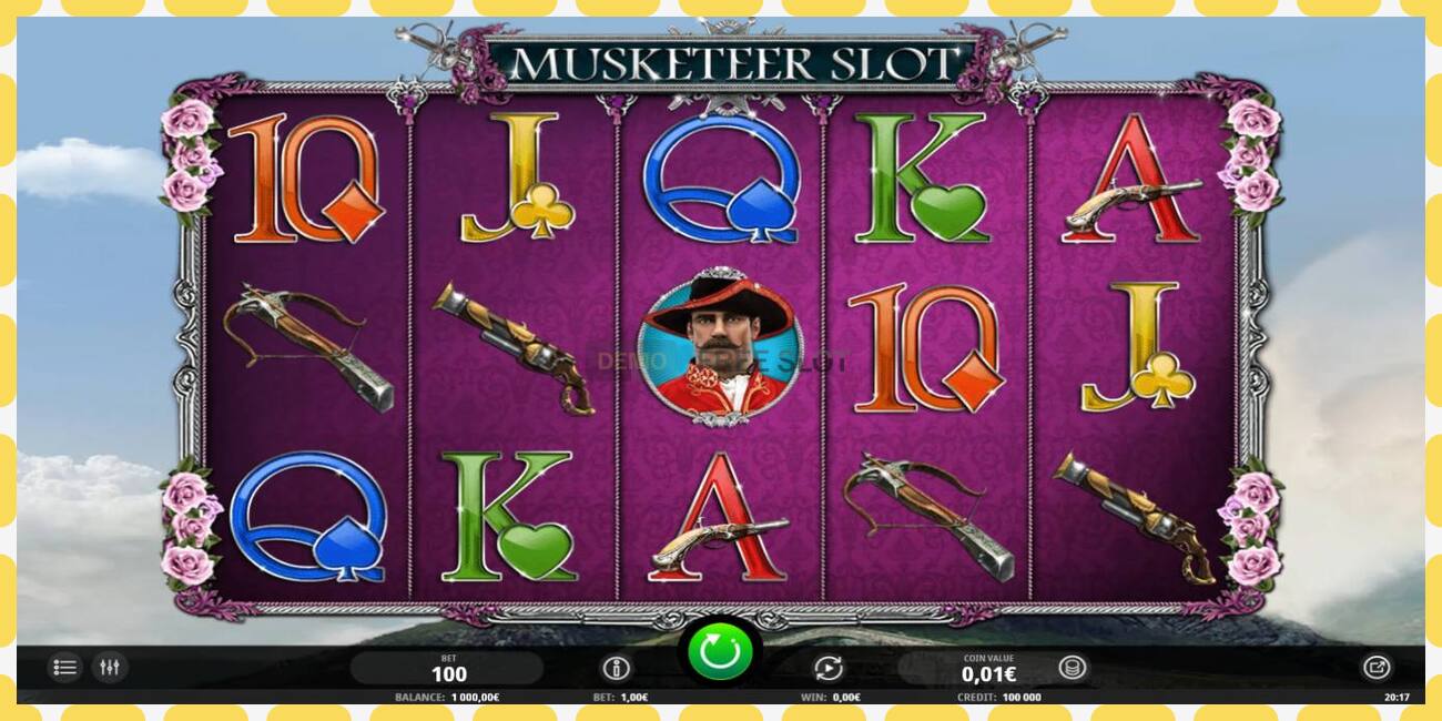 Demo slot Musketeer Slot free and without registration, picture - 1