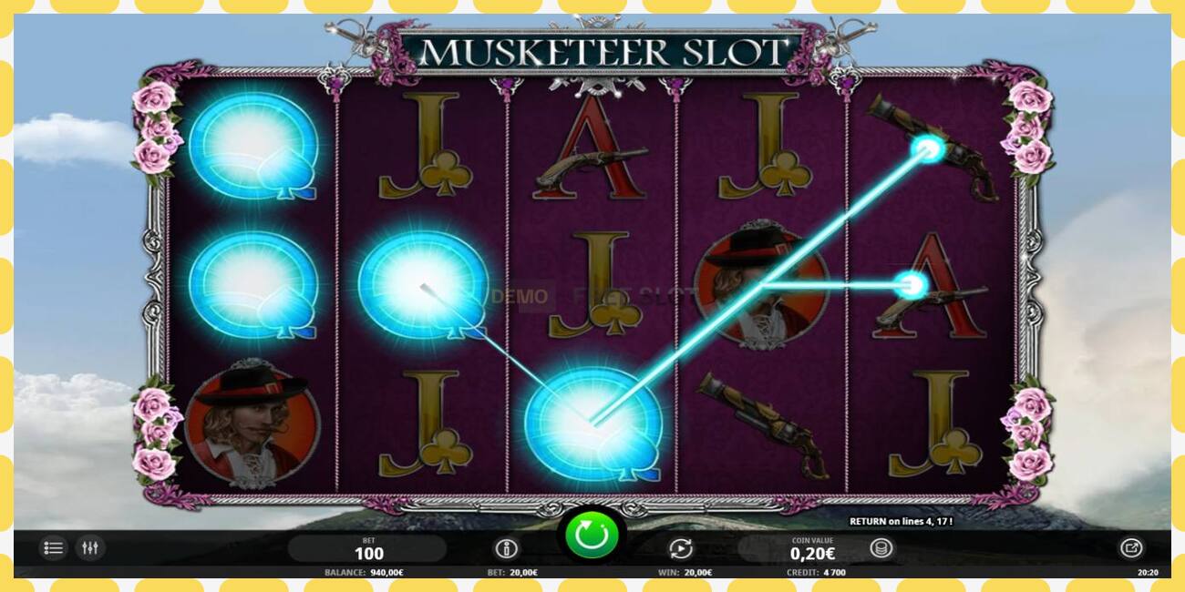 Demo slot Musketeer Slot free and without registration, picture - 1