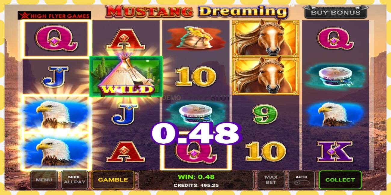 Demo slot Mustang Dreaming gratis og uden registrering, billede - 1