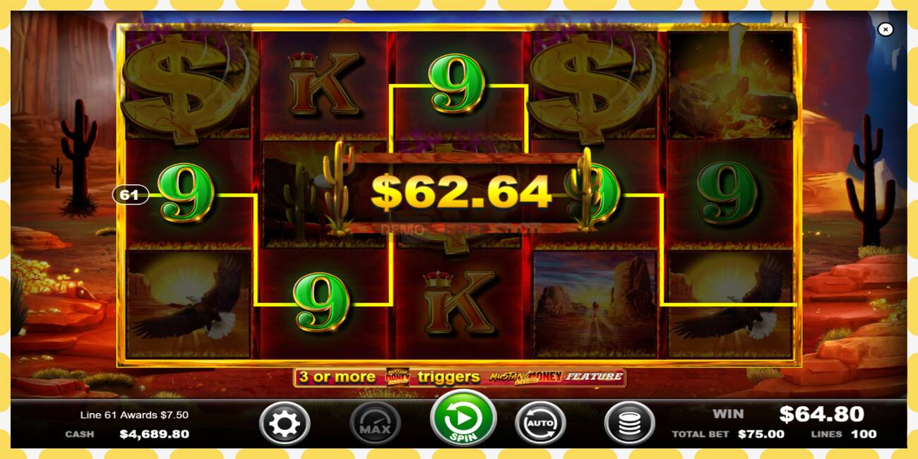 Demo slot Mustang Money Energized gratis och utan registrering, bild - 1