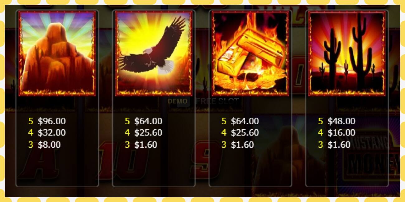 Demo slot Mustang Money Raging Roosters free and without registration, picture - 1