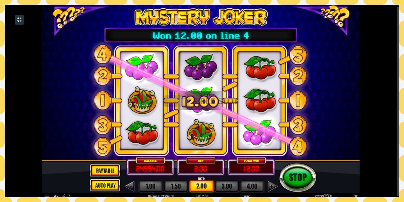 Demo slot Mystery Joker free and without registration, picture - 1