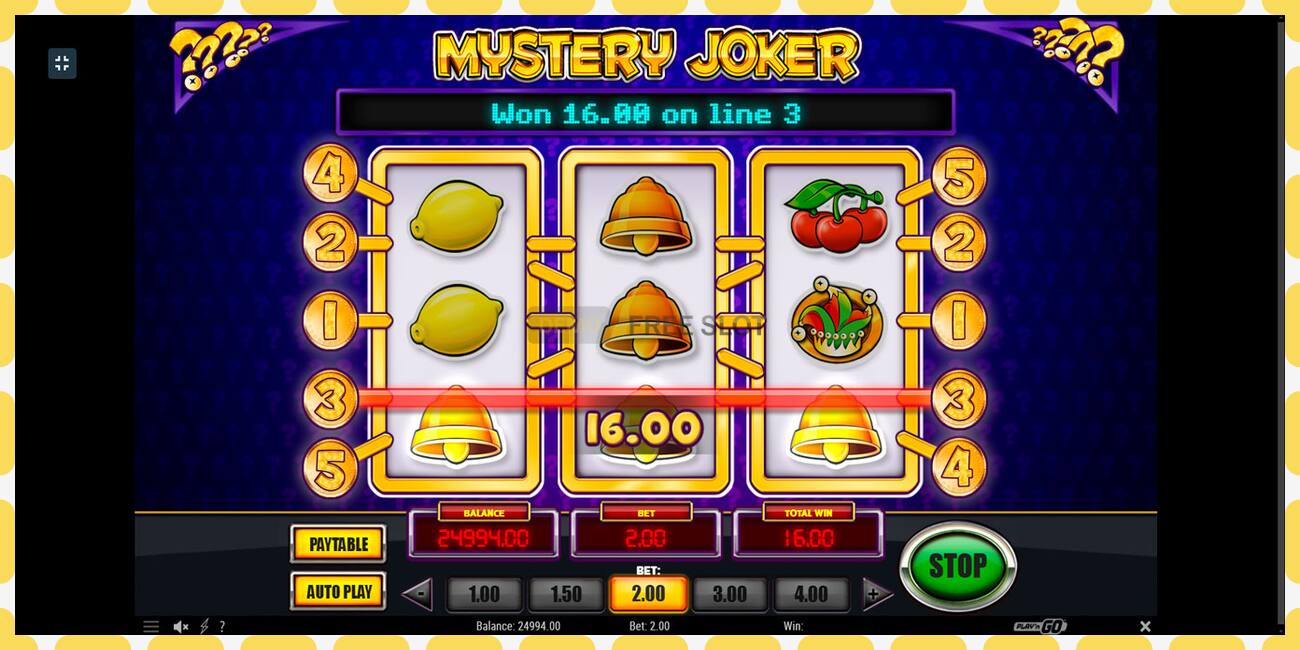 Demo slot Mystery Joker free and without registration, picture - 1