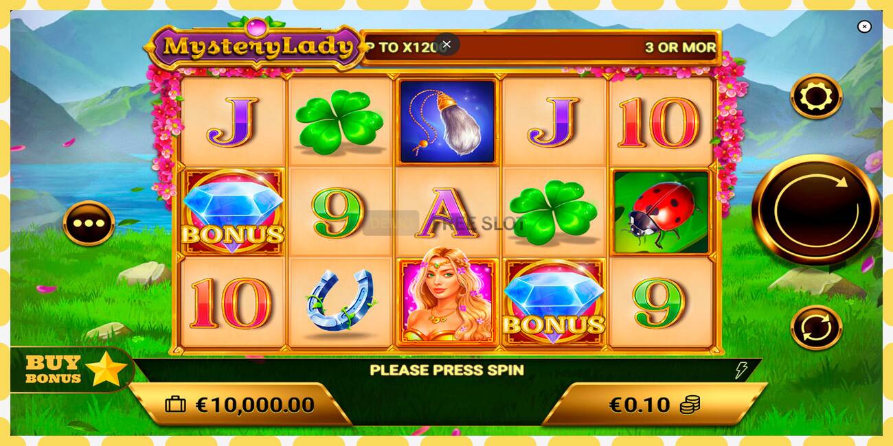 Demo slot Mystery Lady free and without registration, picture - 1