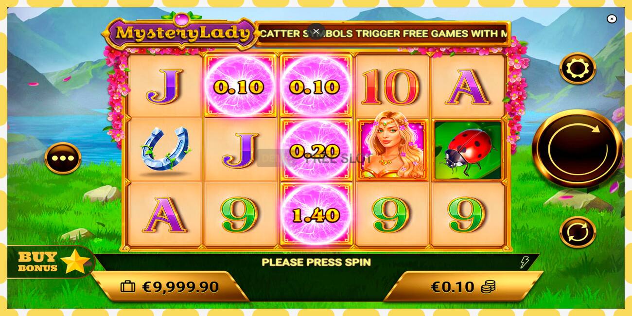 Demo slot Mystery Lady free and without registration, picture - 1