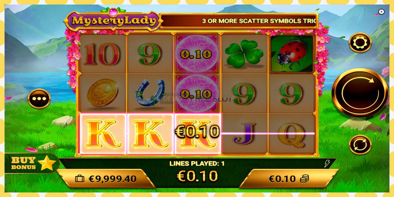 Demo slot Mystery Lady free and without registration, picture - 1