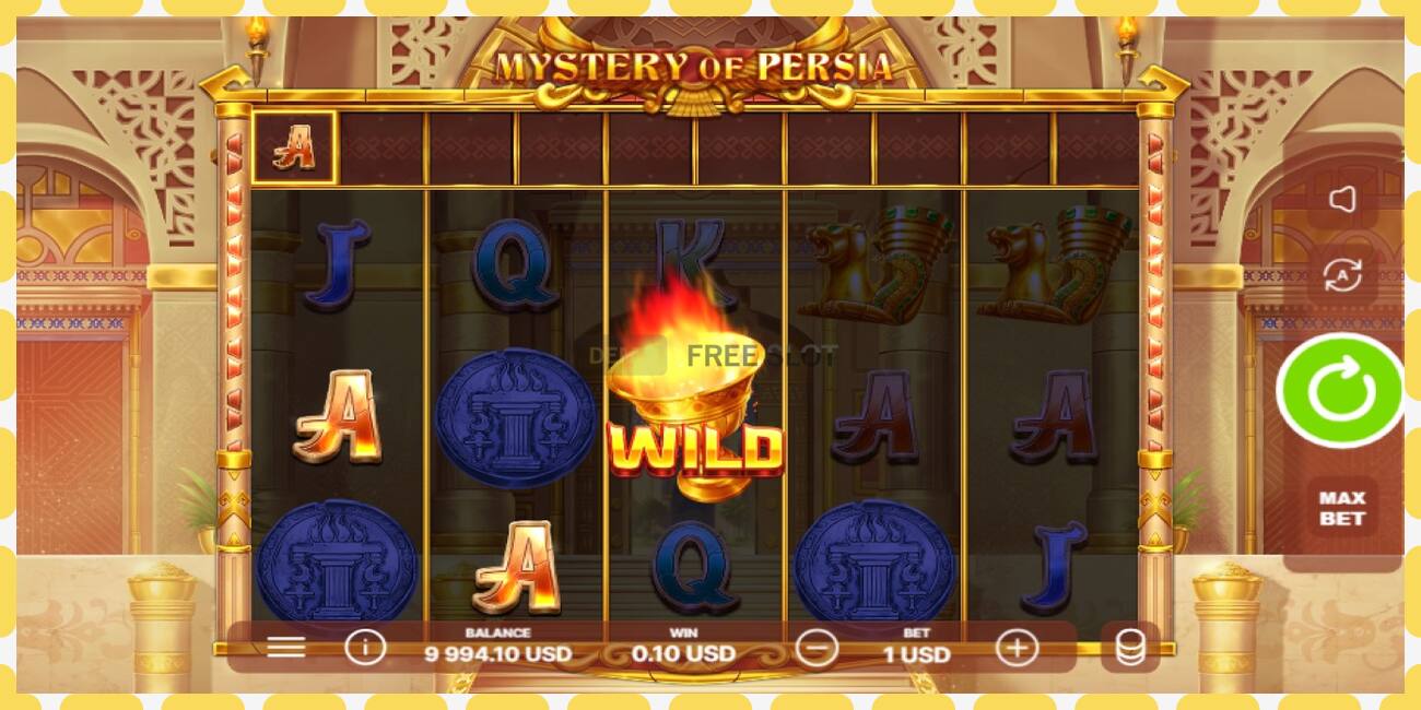 Demo slot Mystery of Persia free and without registration, picture - 1