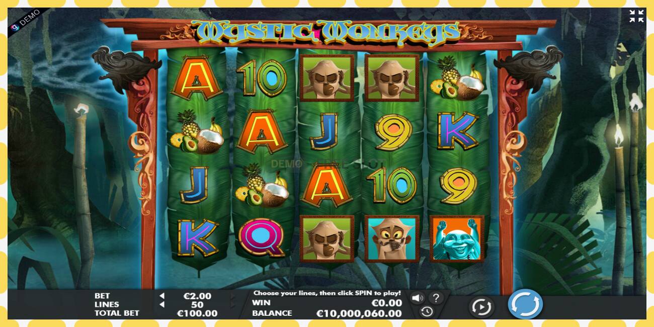 Slot dimostrativo Mystic Monkeys gratuito e senza registrazione, immagine - 1