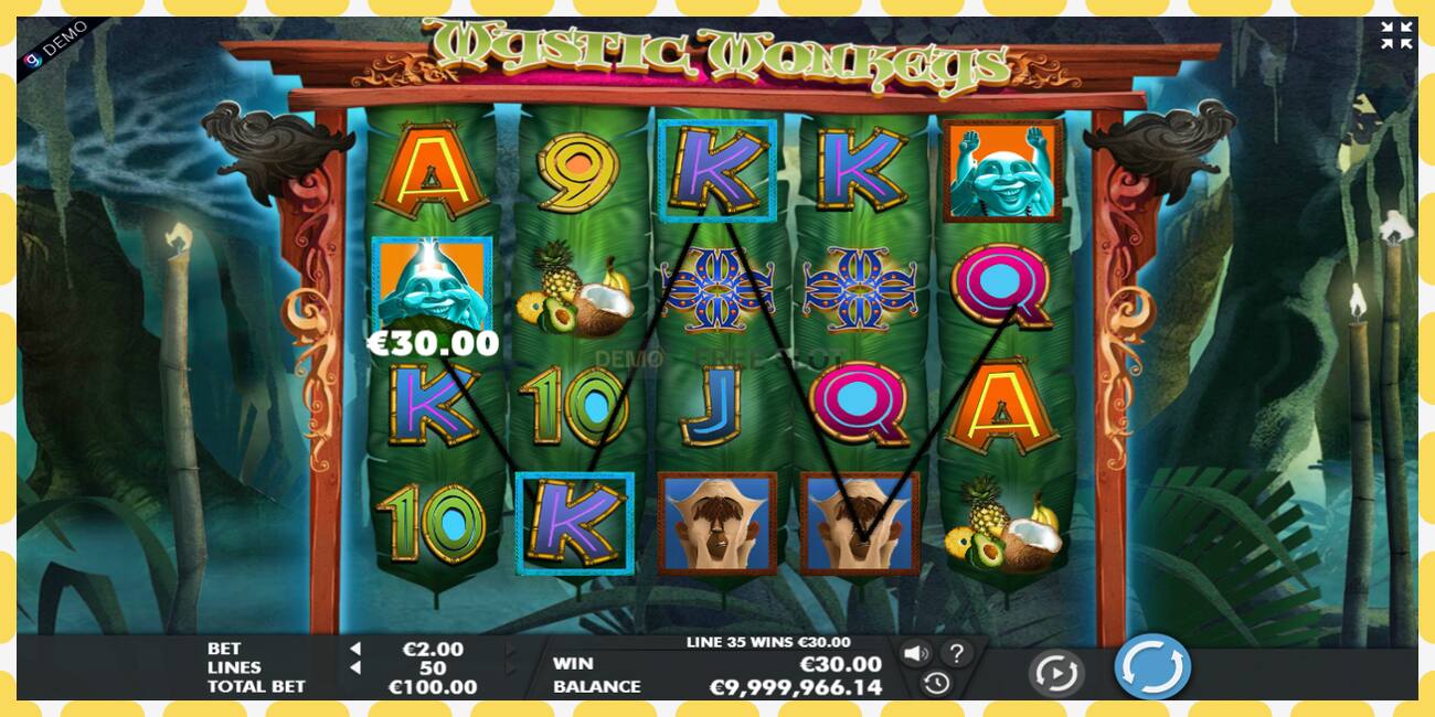 Slot dimostrativo Mystic Monkeys gratuito e senza registrazione, immagine - 1