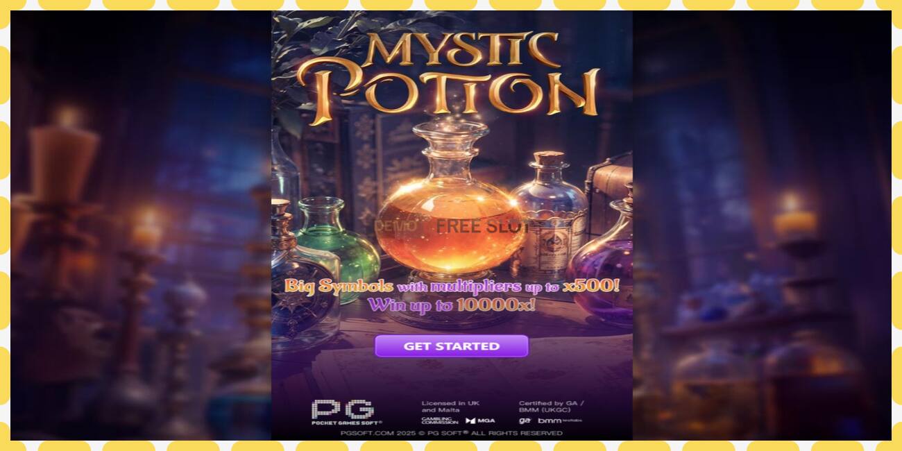 រន្ធដោតសាកល្បង Mystic Potion ឥតគិតថ្លៃនិងដោយគ្មានការចុះឈ្មោះ, រូបភាព - ១