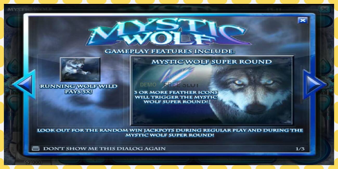 Slot de demonstração Mystic Wolf grátis e sem registro, foto - 1