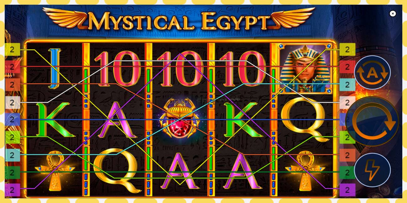 Slot për demonstrim Mystical Egypt falas dhe pa regjistrim, foto - 1