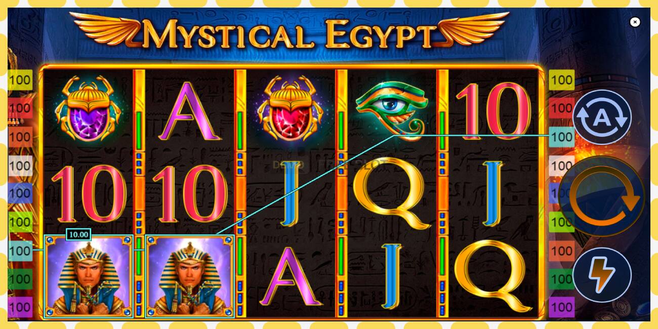 Demo-slot Mystical Egypt gratis en zonder registratie, afbeelding - 1