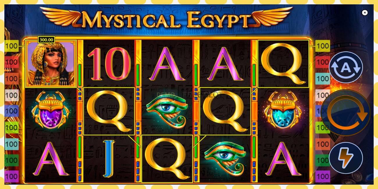 Demo slot Mystical Egypt free and without registration, picture - 1