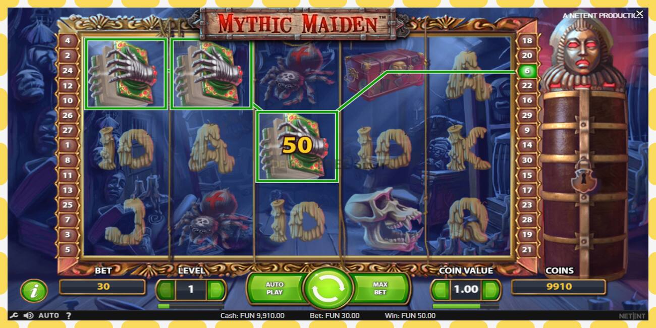 Υποδοχή επίδειξης Mythic Maiden δωρεάν και χωρίς εγγραφή, εικόνα - 1