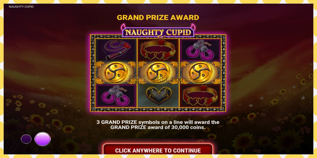 Demo yuvası Naughty Cupid ücretsiz ve kayıt olmadan, resim - 1