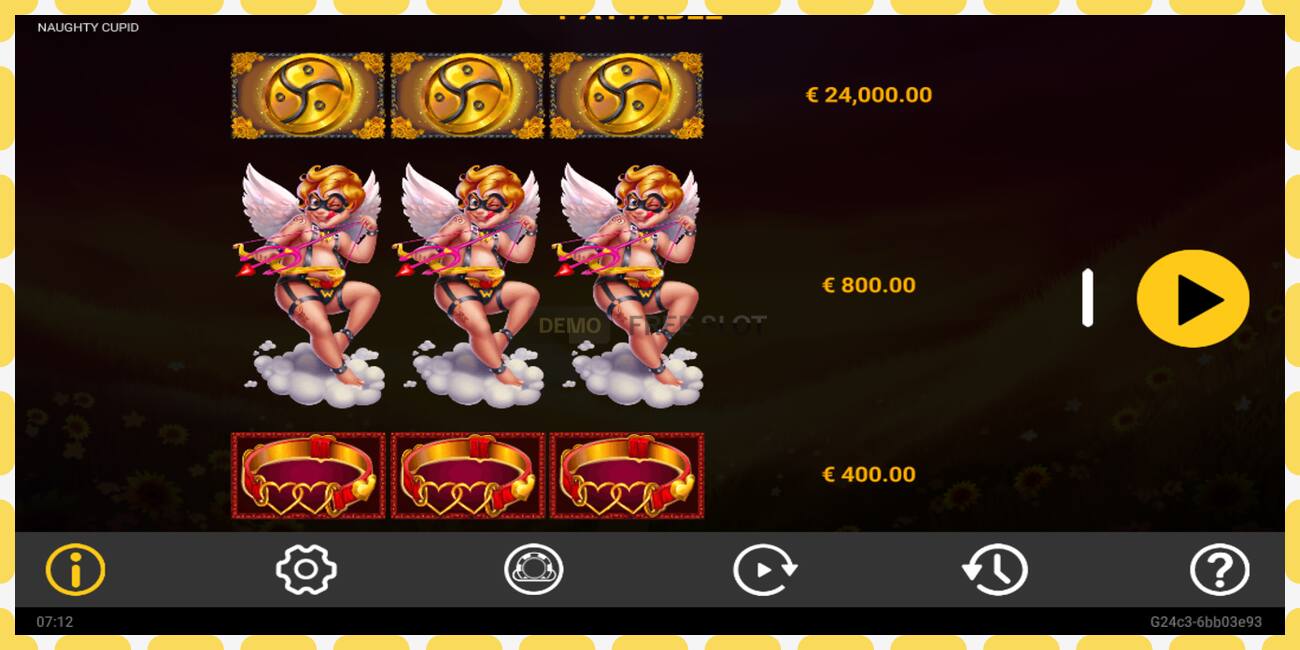 Slot demo Naughty Cupid percuma dan tanpa pendaftaran, gambar - 1