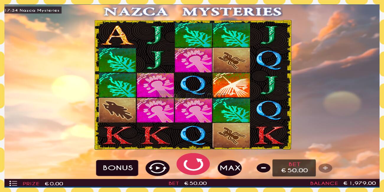 Demo-spor Nazca Mysteries gratis og uten registrering, bilde - 1