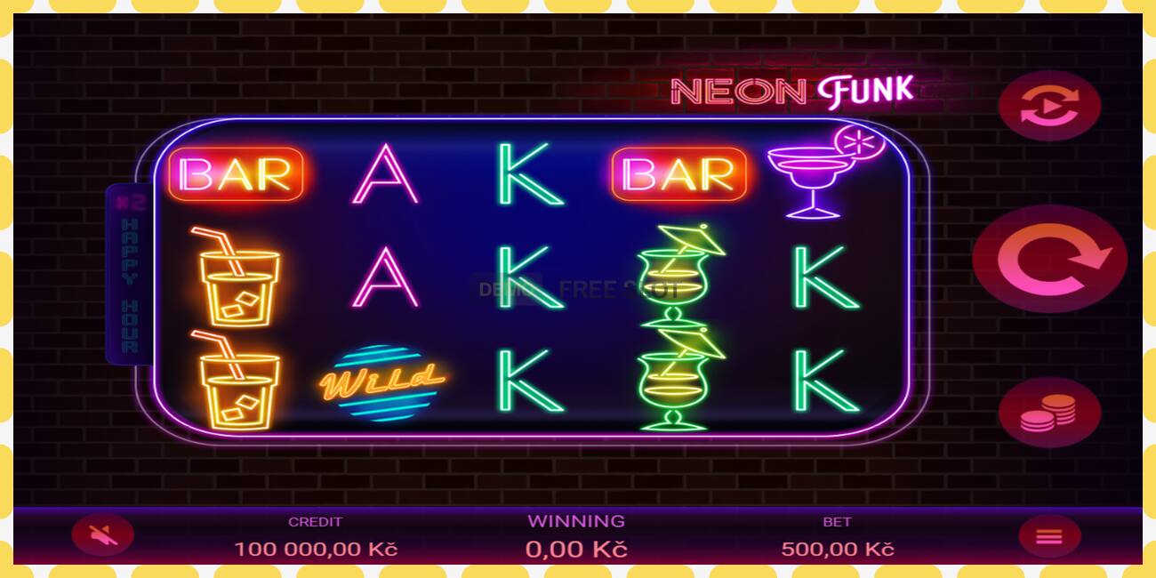 Demo slot Neon Funk free and without registration, picture - 1