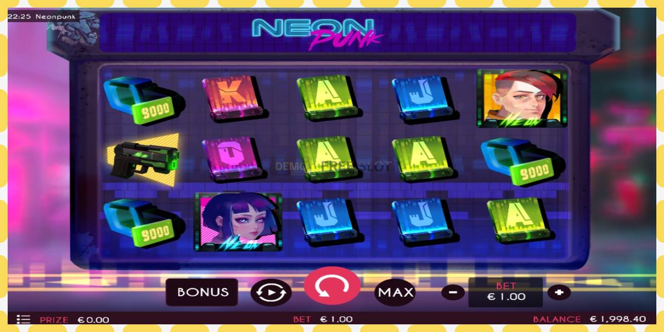 Demo slot Neon Punk free and without registration, picture - 1